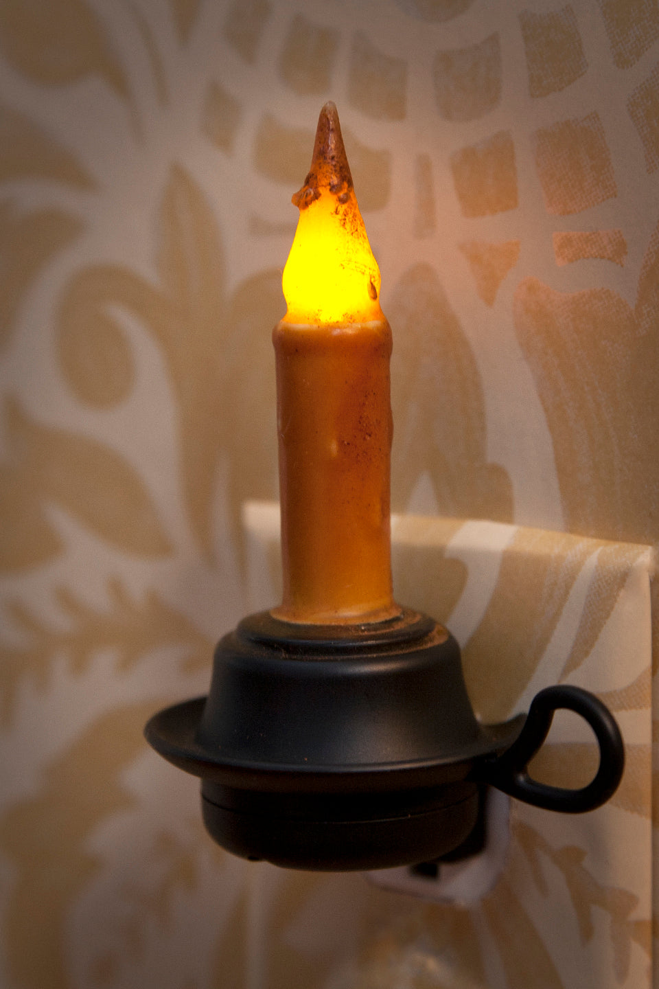 Colonial Candlestick Night Light Barn Cat Mercantile, LLC