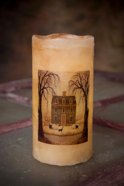 *NEW*  DECORATIVE PILLAR CANDLES - Barn Cat Mercantile, LLC
