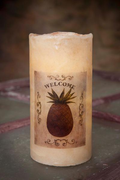 *NEW*  DECORATIVE PILLAR CANDLES - Barn Cat Mercantile, LLC