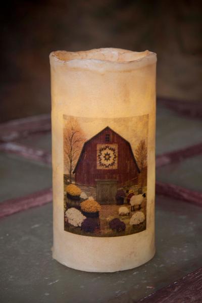 *NEW*  DECORATIVE PILLAR CANDLES - Barn Cat Mercantile, LLC