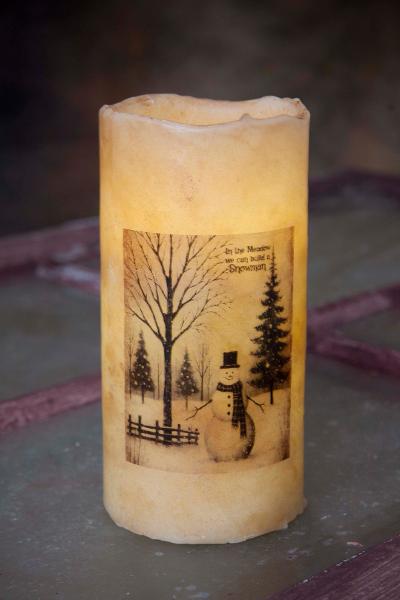 *NEW*  DECORATIVE PILLAR CANDLES - Barn Cat Mercantile, LLC