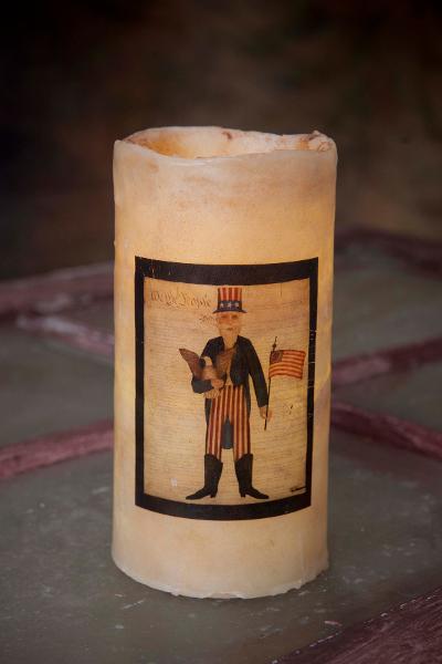*NEW*  DECORATIVE PILLAR CANDLES - Barn Cat Mercantile, LLC