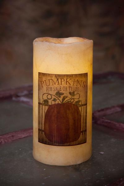 *NEW*  DECORATIVE PILLAR CANDLES - Barn Cat Mercantile, LLC